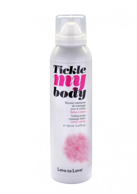 Mousse crépitante Tickle My Body barbe à papa Tickle My Body Love to Love