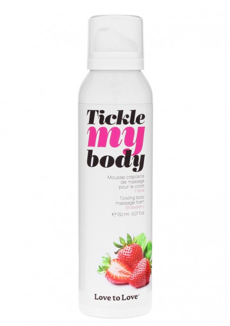 Mousse crépitante Tickle My Body fraise Tickle My Body - Love to Love