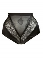 Culotte taille haute judas noire Annabel Something Wicked